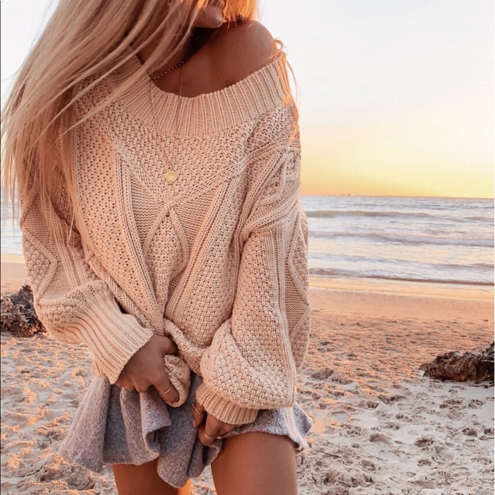 🍁Kivari the Label Sienna Knit in Bisque